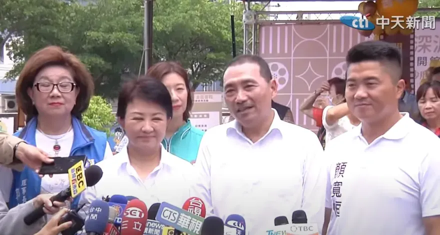 影/到台中合體盧秀燕　侯友宜：絕不姑息性騷擾加害者