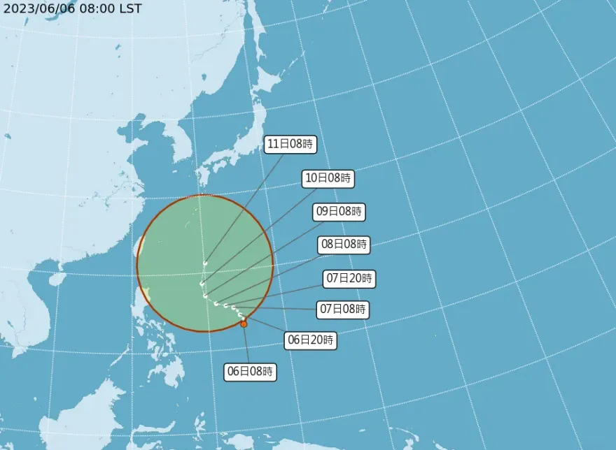 颱風「谷超」今晚恐成形！未來一周「雨彈狂炸全台」