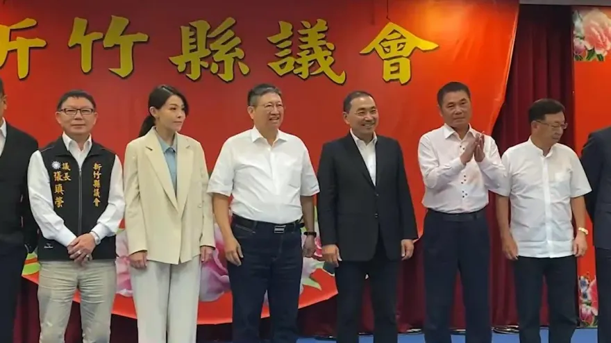 影/藍軍歸隊「合白有譜」？鍾東錦、宣明智現身挺侯友宜「高虹安也到場」