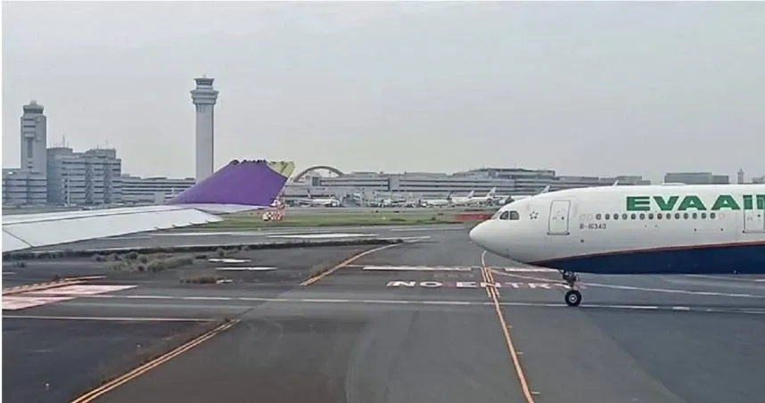 等起飛尾翼被泰航A到！　長榮航空還原事發經過…機上全員平安