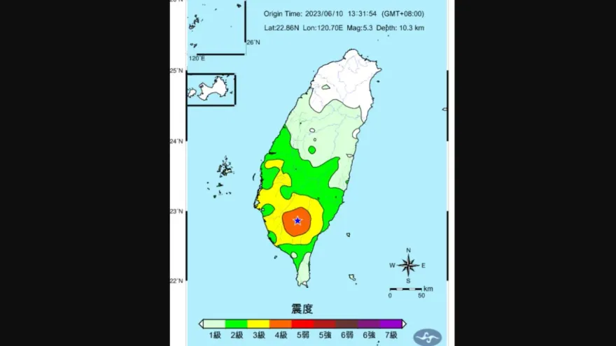 繃緊神經！高屏「2天連6震」未來2週是關鍵　氣象局：可能有規模4以上餘震