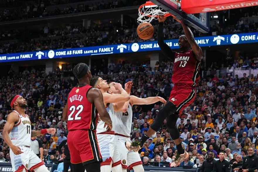 快訊/半場51：44！熱火G5生死戰　阿德巴約轟18分　英雄哥板凳待命