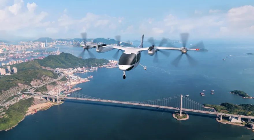 影/已獲百架訂單！陸國產5人座載人電動飛機亮相　2023下半年將進行首飛