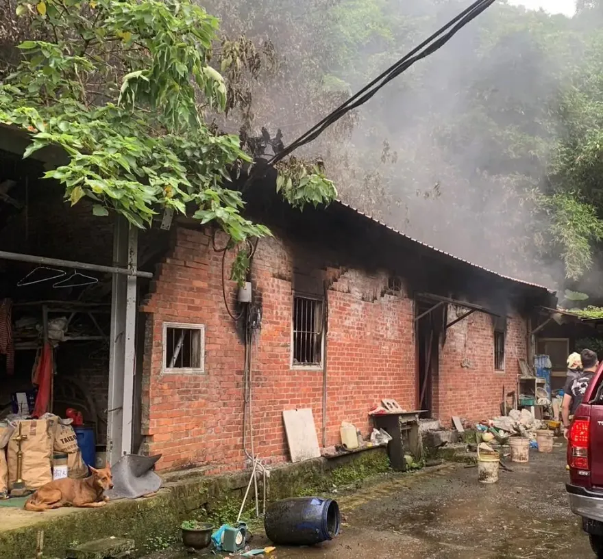 快訊/三峽平房失火！78歲獨居翁慘淪焦屍　疑救火體力不支