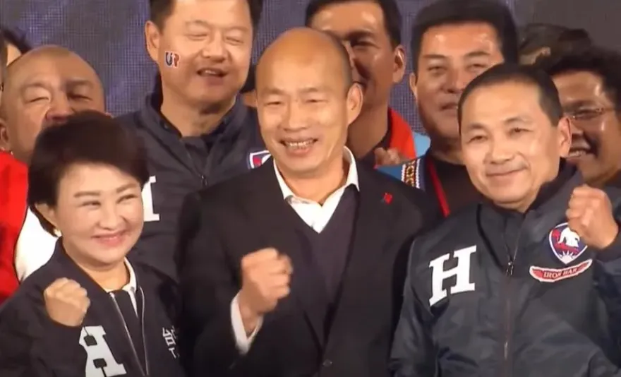 辣個男人來了！侯友宜同框韓國瑜時間、地點在這邊