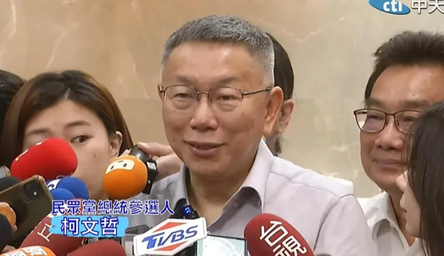 參訪基隆親綠洪團樟工廠拔樁？　柯文哲：想太多
