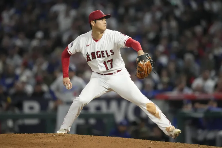 影/無語！大谷翔平生涯首對道奇「7局狂飆12K」　天使打線熄火仍吞第3敗