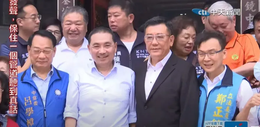 「侯總統，我把孩子交給你！」　侯友宜感動：人民最卑微的請求「兩岸要穩定」