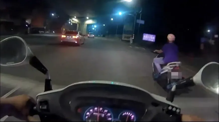 影/「機車尾燈沒亮」鳳山酒駕男怨警心腸狠　酒測完傻問「可以回家了沒？」