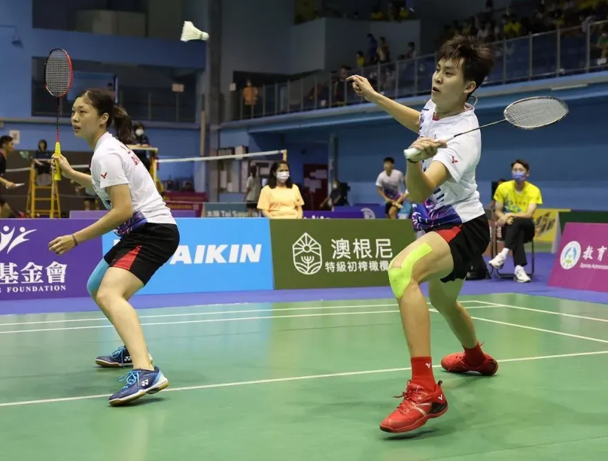 女友羅嘉翎到場　邱相榤爭氣奪台北羽賽混雙亞軍