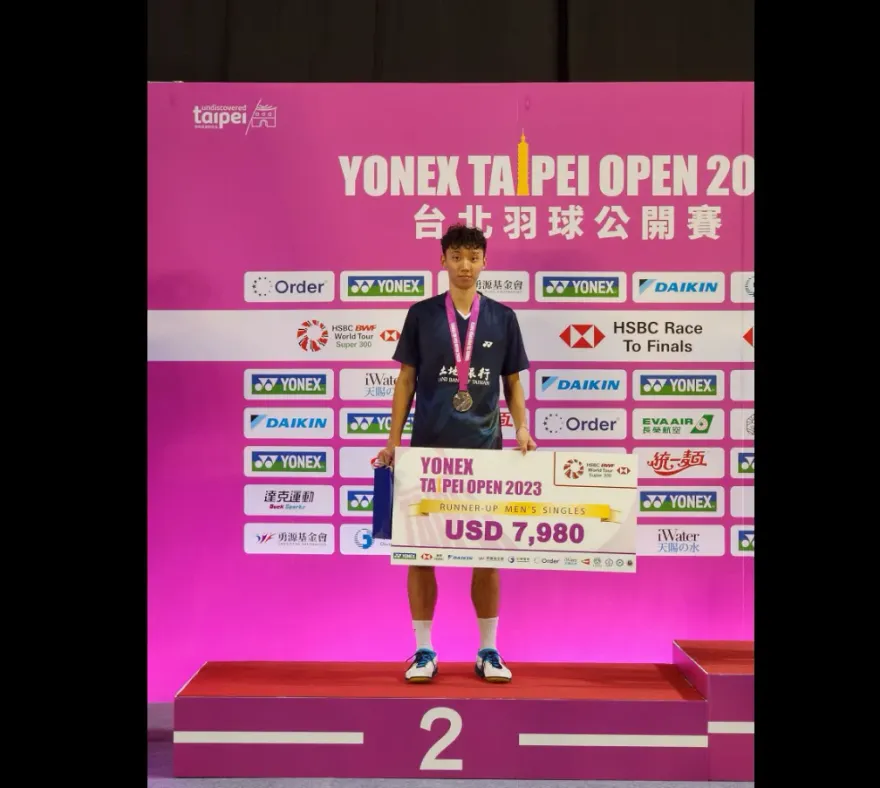 21歲蘇力揚黑馬之旅停亞軍！出身羽球世家「愛球成痴」