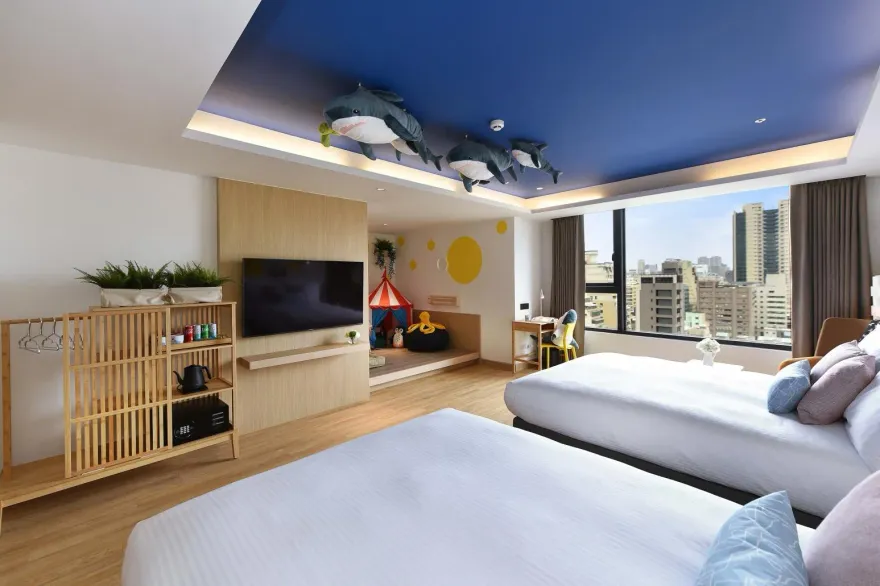 演唱會商機大爆發！高雄旅宿業戰國時代　福容徠旅高雄全新亮相「打造第一間IKEA鯊魚主題房」