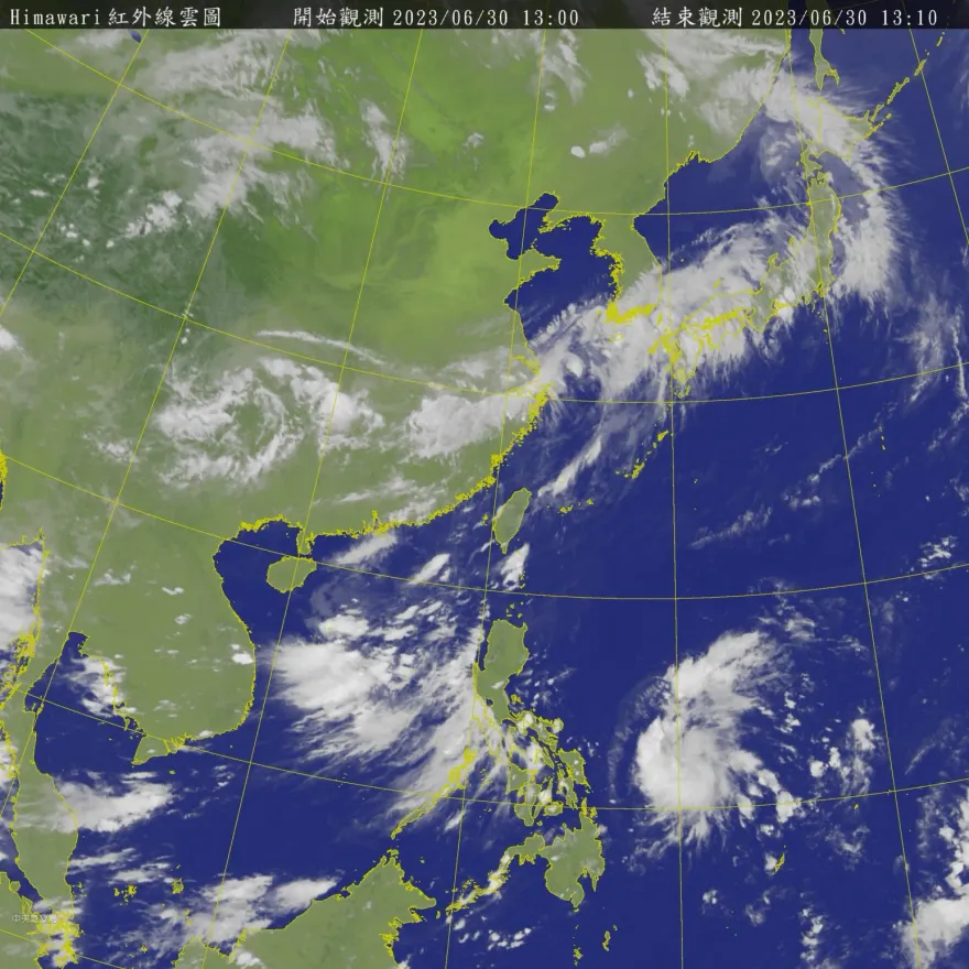 快訊／全台13縣市雨彈午後開炸　氣象局提醒恐持續到晚上
