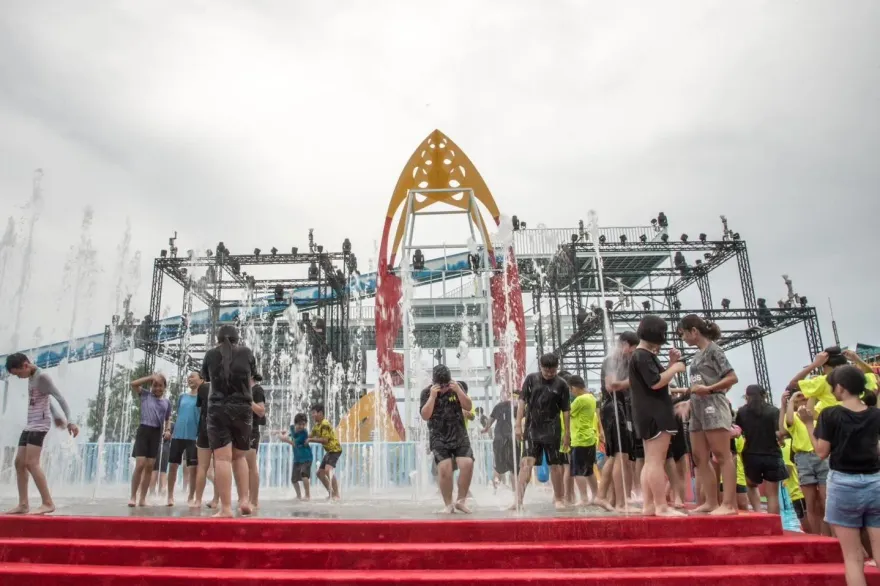 2023宜蘭童玩節開玩囉！「滑索、VR、火箭塔滑水道」13國18團隊表演