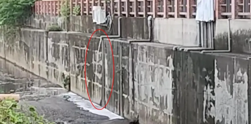 高雄鳳山溪又見「牛奶河」！非法排污「無良業者多達10家」　環保局出手了