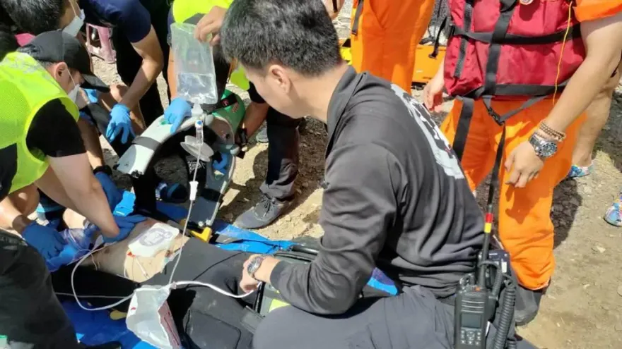 快訊/瑞芳蝙蝠洞傳溺水！25歲男被救上岸　無呼吸心跳急送醫