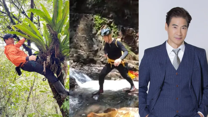 60歲男星徒手攀高崖　驚爆：竟天天吃這藥