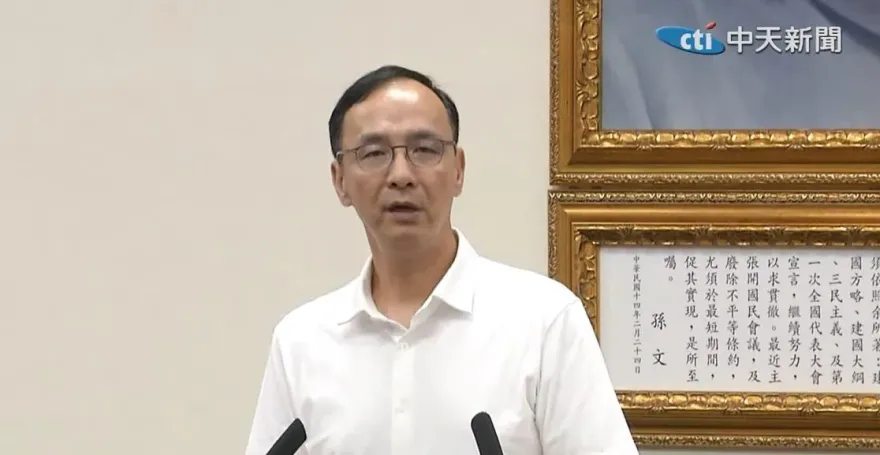 傳黨內有「換侯」勢力醞釀　朱立倫說重話：別長他人志氣滅自己威風