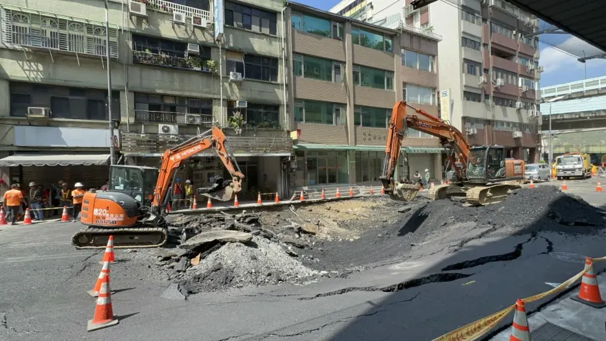 北市5月起現5處路面塌陷　蔣萬安下令總體檢