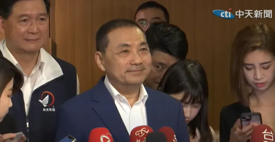 影/消費「辣個男人」？　侯友宜：我和韓國瑜是有情有義的兄弟