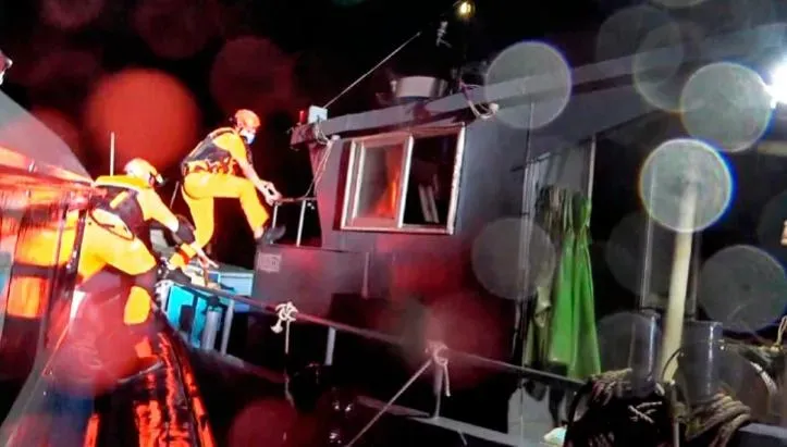 侵門踏戶！大陸漁船越界金門捕魚　蛇行拒檢遭逮回