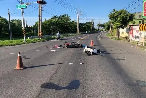 快訊/高雄大寮死亡車禍！2機車路口碰撞　40歲騎士傷重不治