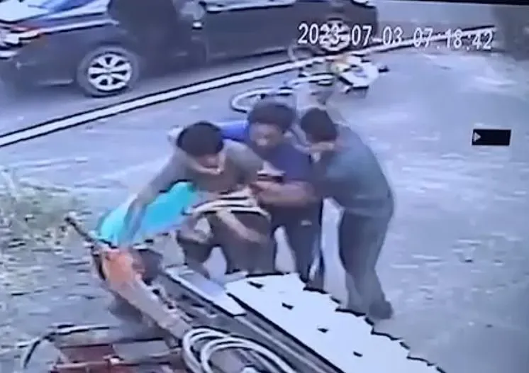 影/抓錯人！新住民之子被便衣警誤當逃逸移工　「頭慘撞耕耘機」爆血