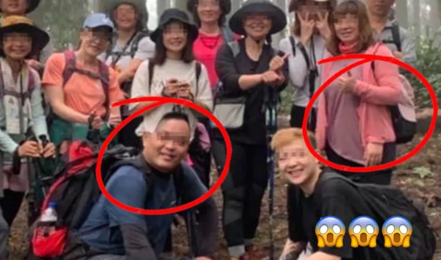 靈異照？一群山友拍大合照「竟然多了一隻手、頭還變形」　專家說話了