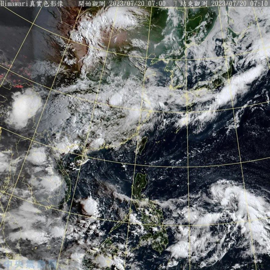 午後防大雨！杜蘇芮來勢洶洶今晚恐生成　強度估達中度以上