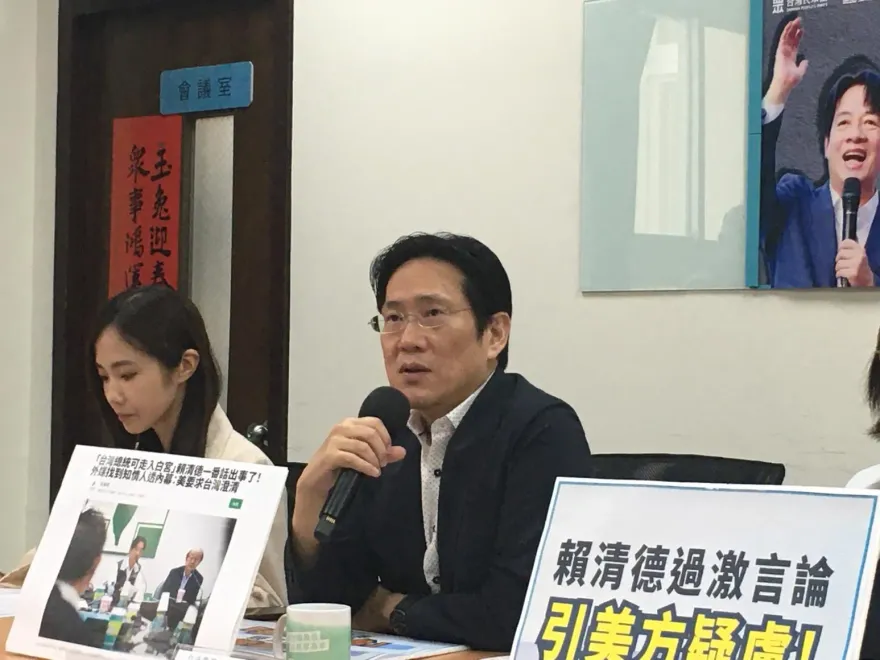 賴清德說「進入白宮就成功」　張其祿要求說清楚：觀光客也能進去