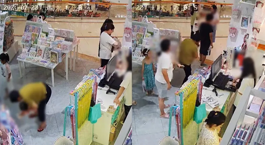 影/花錢就是大爺？小孩店內撒尿拒清理　母暴走：我購物了！你報警