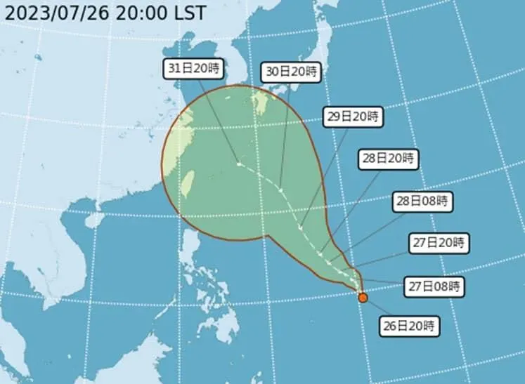 颱風再+1？今晚恐生成第6號颱風「卡努」　專家曝對台影響