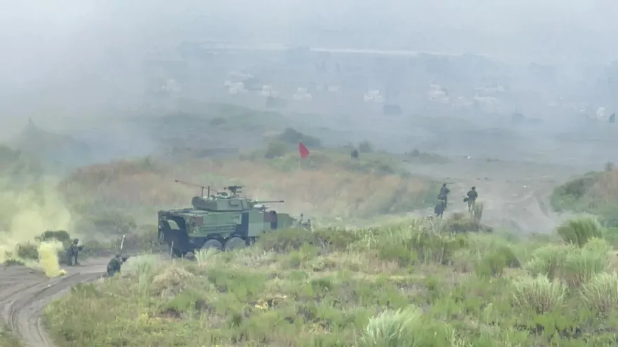 蔡英文視導漢光演習不准拍？！　怕什麼？特勤竟要求媒體不准拍攝