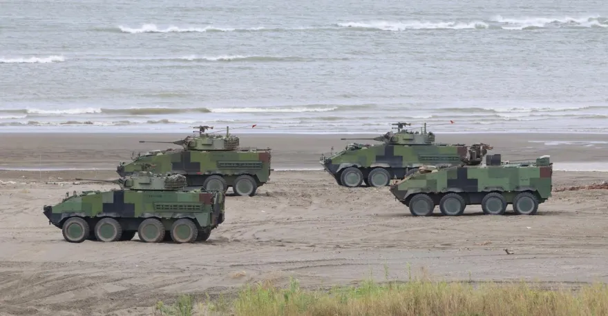 漢光演習裝甲車竟然只能開到海邊？退役中將驚爆原因