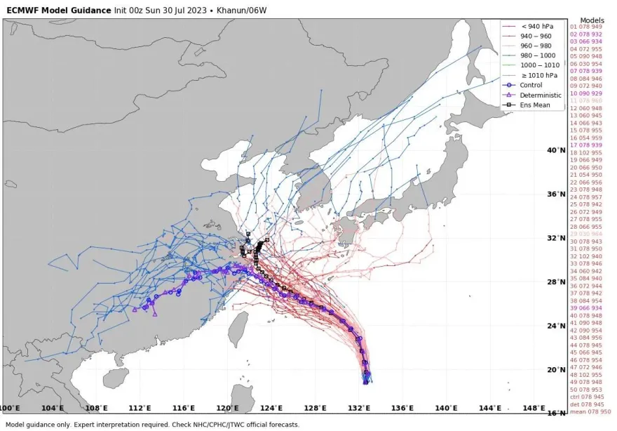 卡努颱風「2預估路徑」曝！　天氣專家：撲朔迷離
