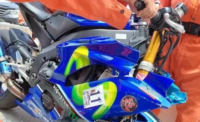 「麗寶賽車場」體驗600cc重機　騎士失控撞牆不治身亡