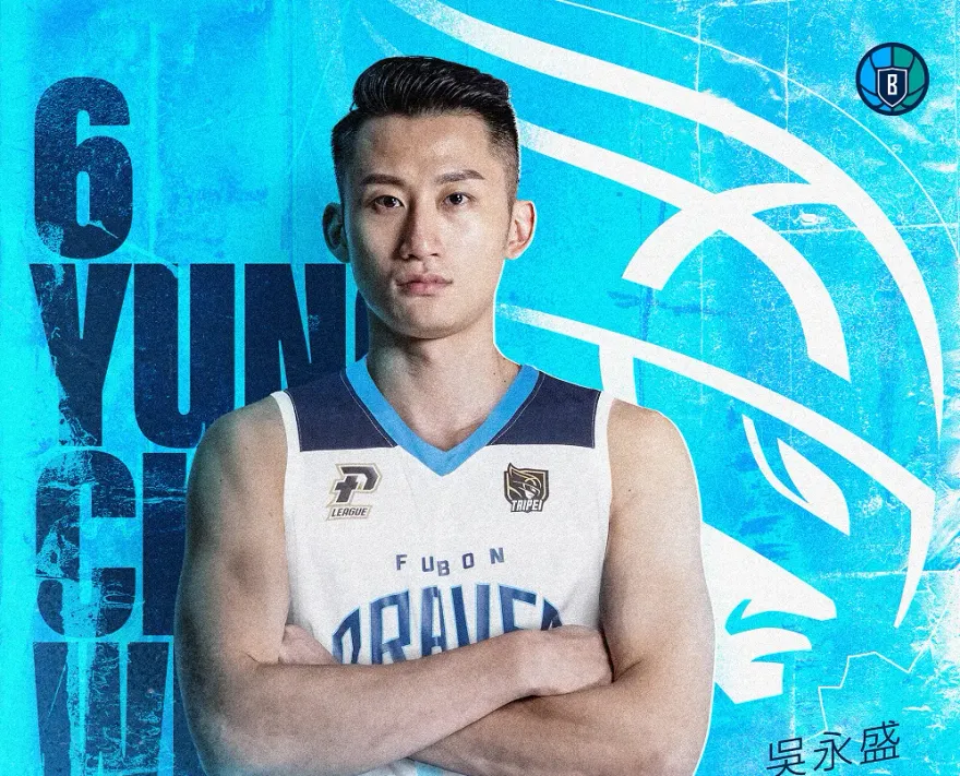 「國民姊夫」帶槍投靠！吳永盛加盟富邦勇士　簽下複數年合約