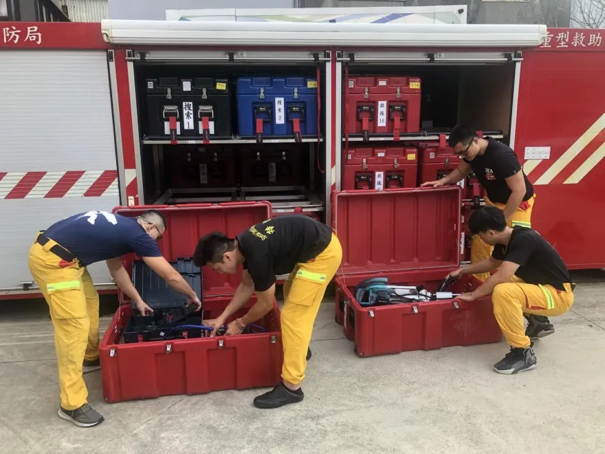 南投豪雨爆災情　桃園特搜大隊隨時馳援