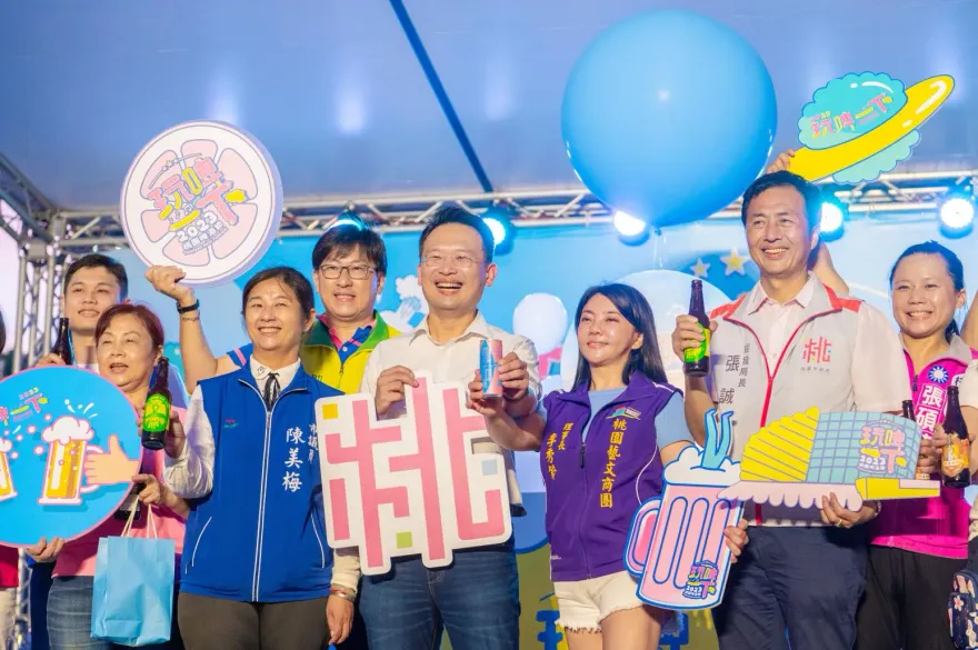 挺過綠營炮轟！桃園啤酒節單日衝出逾3萬人潮　創歷年最多