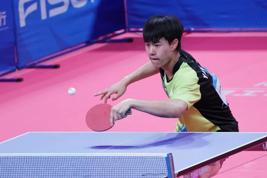 世大運/18歲生日禮物到手！黑馬小將楊嘉安桌球男單銅樂