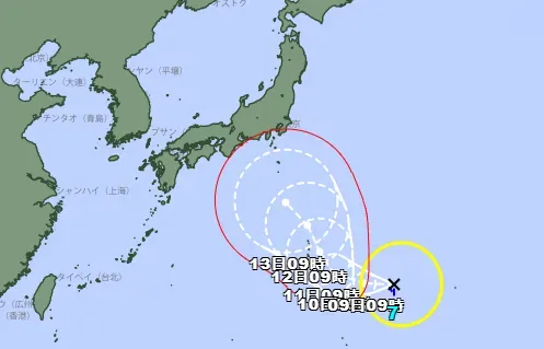 7號颱蘭恩生成！「雙颱共舞成型」　最新路徑圖曝光