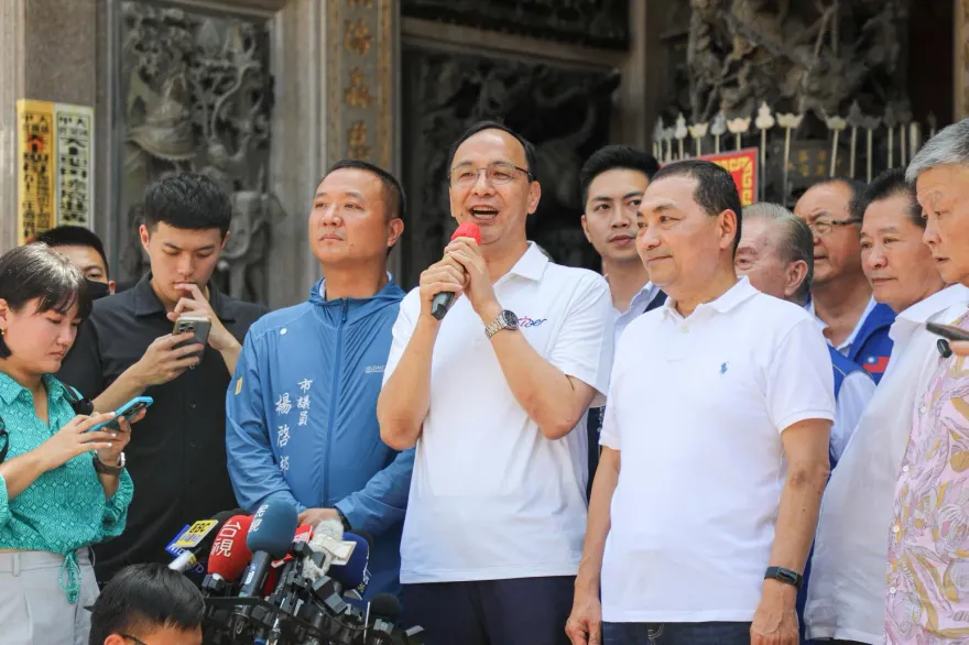 徐耀昌「下架國民黨」口誤？！朱立倫：任何傷害黨、提名同志絕不允許