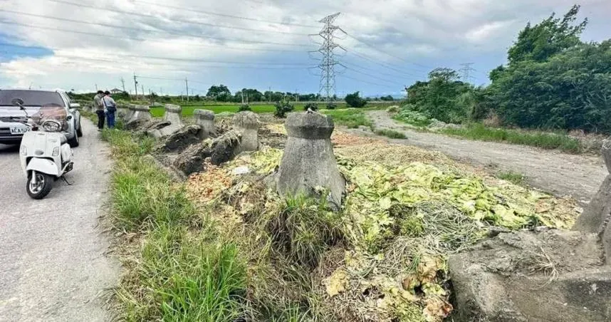 濁水溪遭惡意傾倒廢棄物！彰化縣水尾村臭到不敢開窗　罪魁禍首抓到了