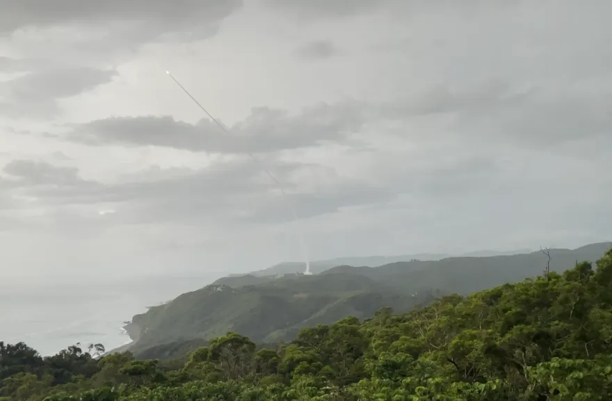 空軍破曉連射4枚天弓防空飛彈　畫面曝光