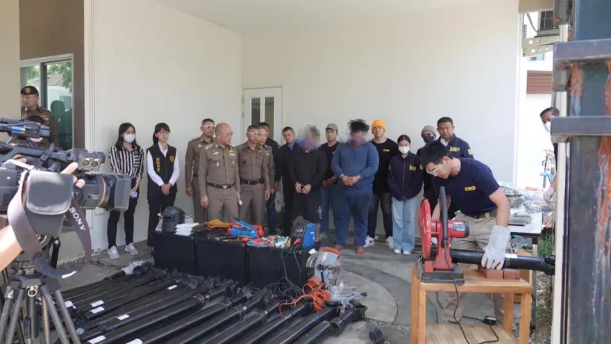 影/這「菜底」的毒價值上億！台泰聯手破獲跨國運毒案　主嫌曼谷落網