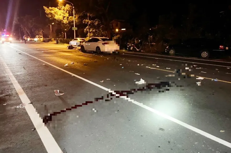 影/酒駕害命！宜蘭冬山7旬翁逆向醉騎　慘遭對向車撞飛送醫不治