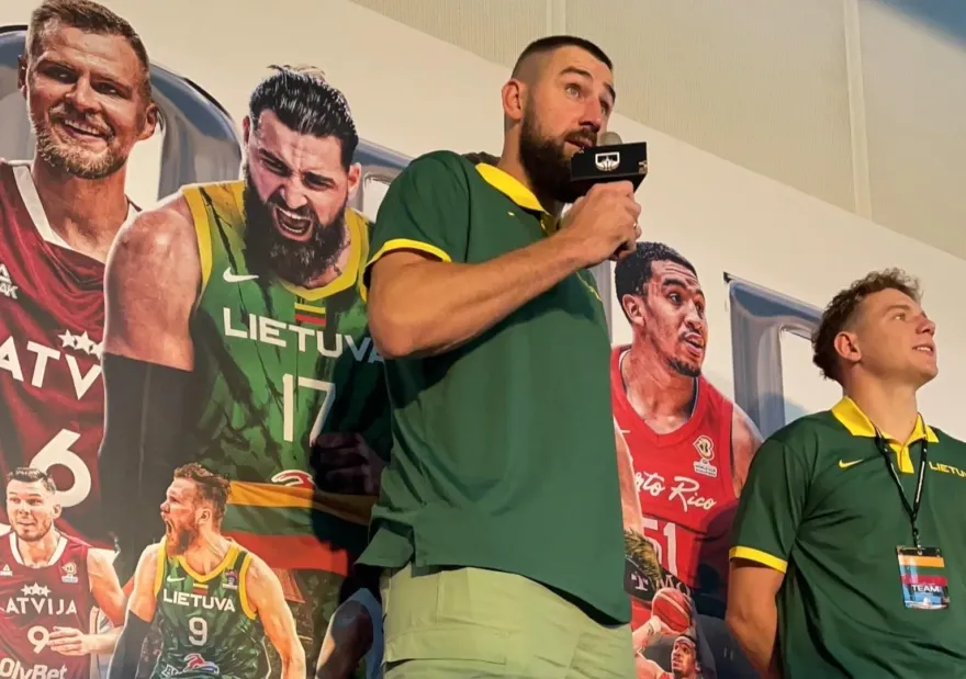 世界盃熱身賽/立陶宛主帥讚「大V」明星價值　Jonas：誰擋面前就擊敗誰