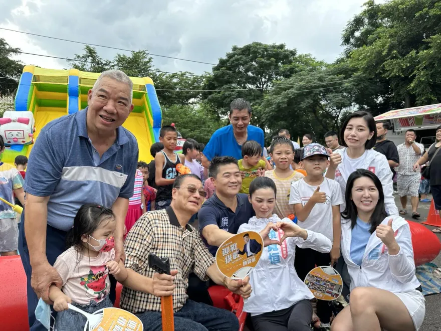 當家長的「最強隊友」！顏寬恒辦親子活動玩水消暑　大小朋友共度歡樂週末