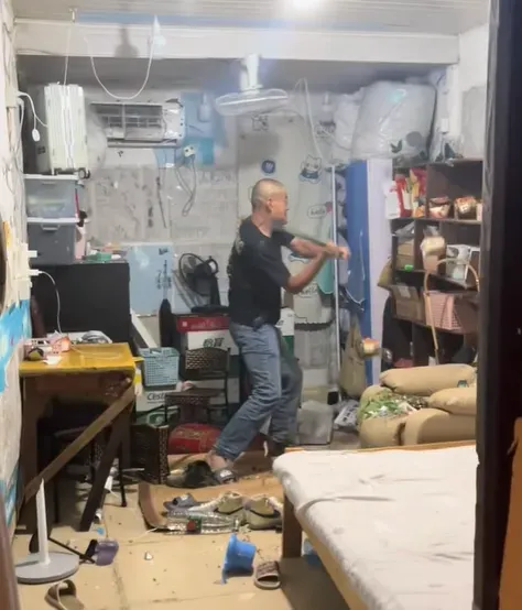 影/百萬網紅拍片惹尪不滿　竟「抄傢伙」把家裡全砸爛