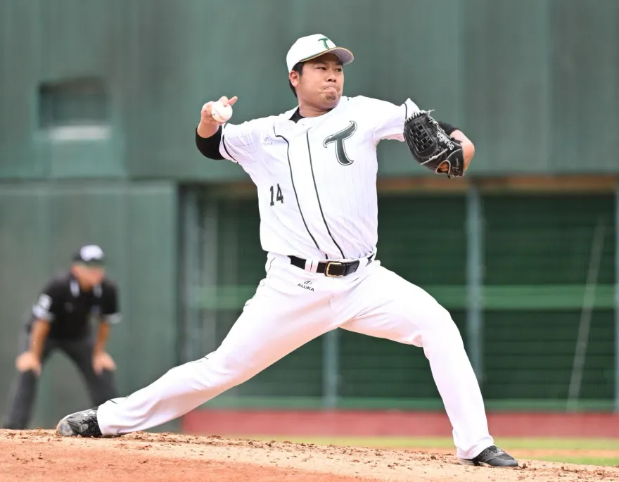 台鋼雄鷹首位外籍球員引退！　福永春吾擔任球隊投手助教